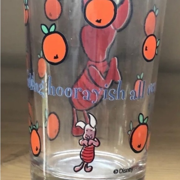 Vintage Pooh and friends 3 juice glasses - Picture 4 of 10